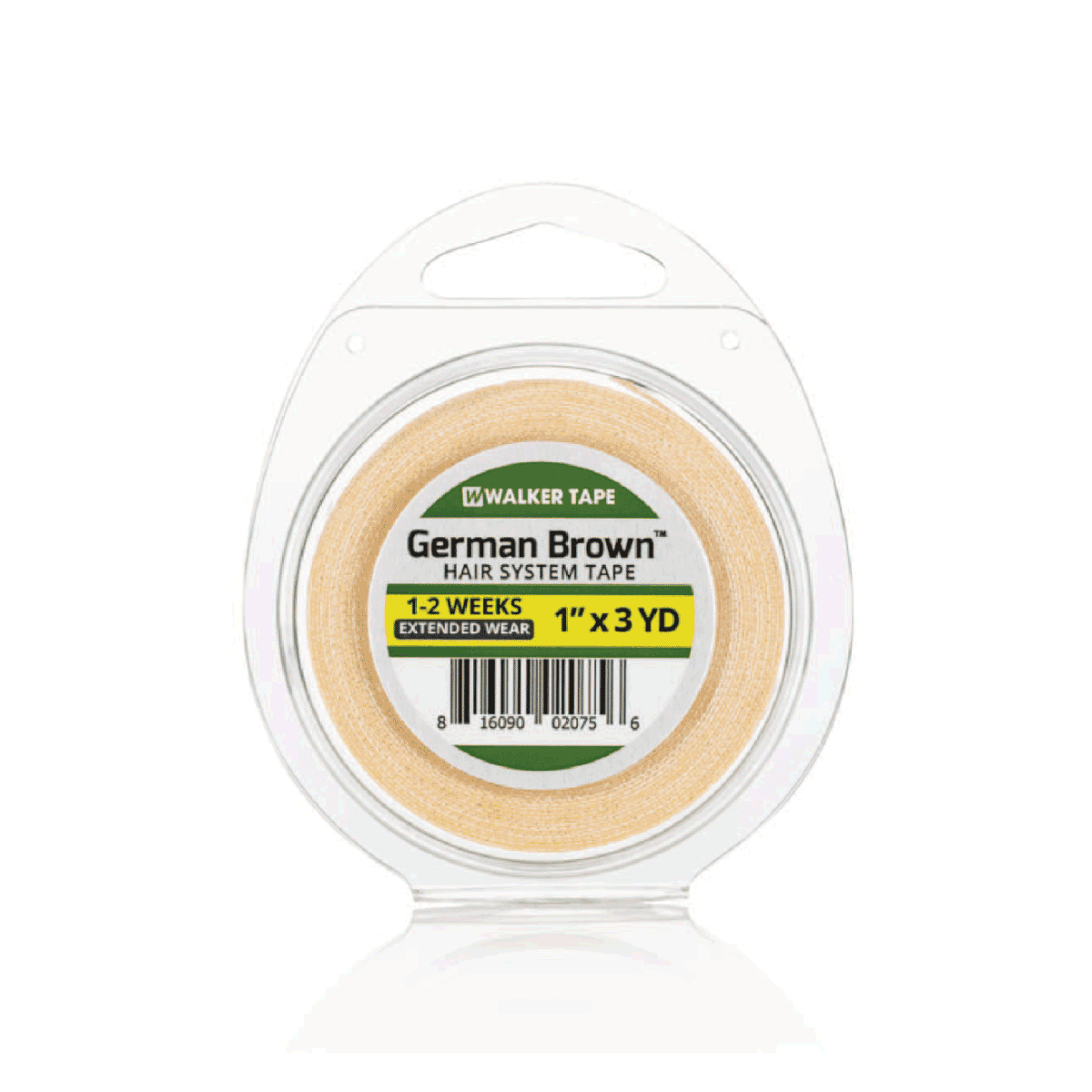 WALKER TAPE GERMAN BROWN - 1" X 3 YDS, ROLL - 12 PCS
