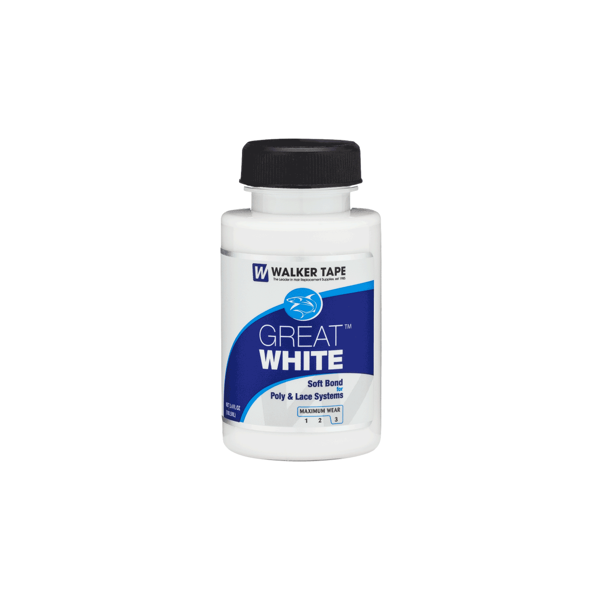 WALKER TAPE GREAT WHITE - 3.4 FL OZ, BRUSH-ON